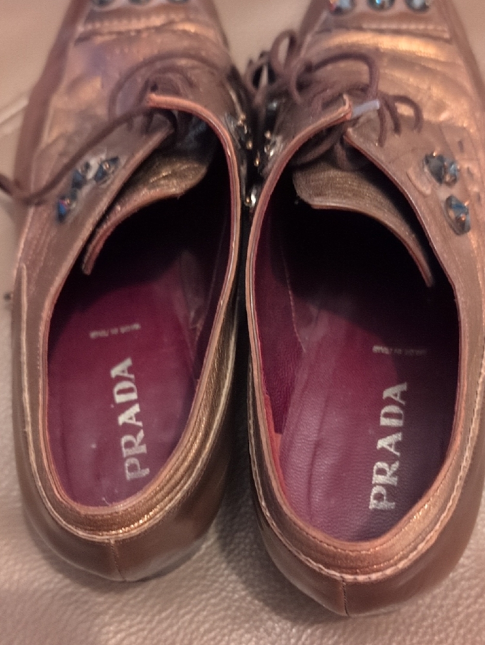Prada lace up loafers - Picture 9 of 13